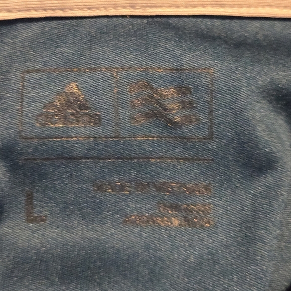 Adidas Mens Performance Golf Polo Shirt Size Large - Picture 7 of 7